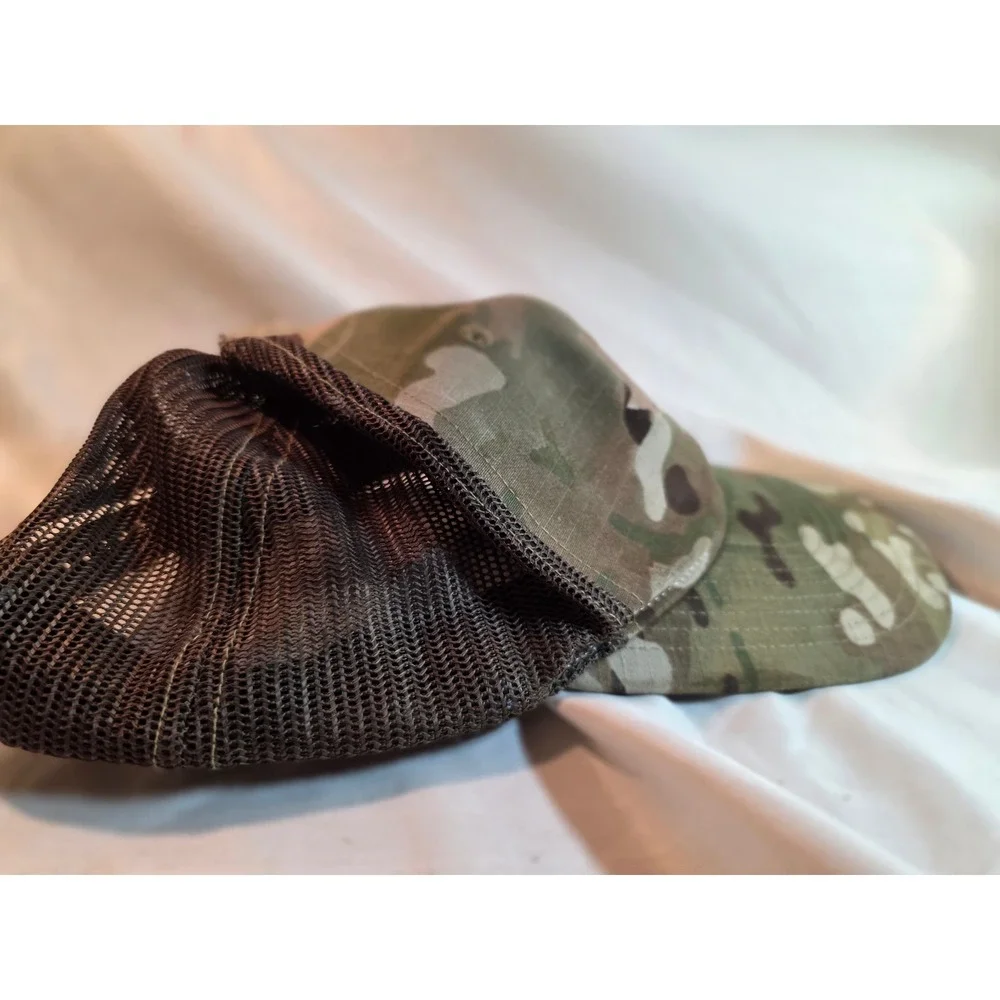 Richardson 862 Texas Multicam Camo Trucker Hat Snapback Barnsco Mesh Cap Mens